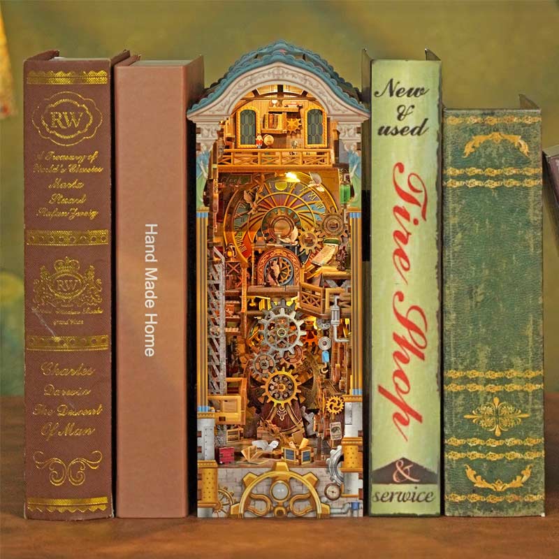 Clock Tower Booknook Tonecheer - Imagen 7